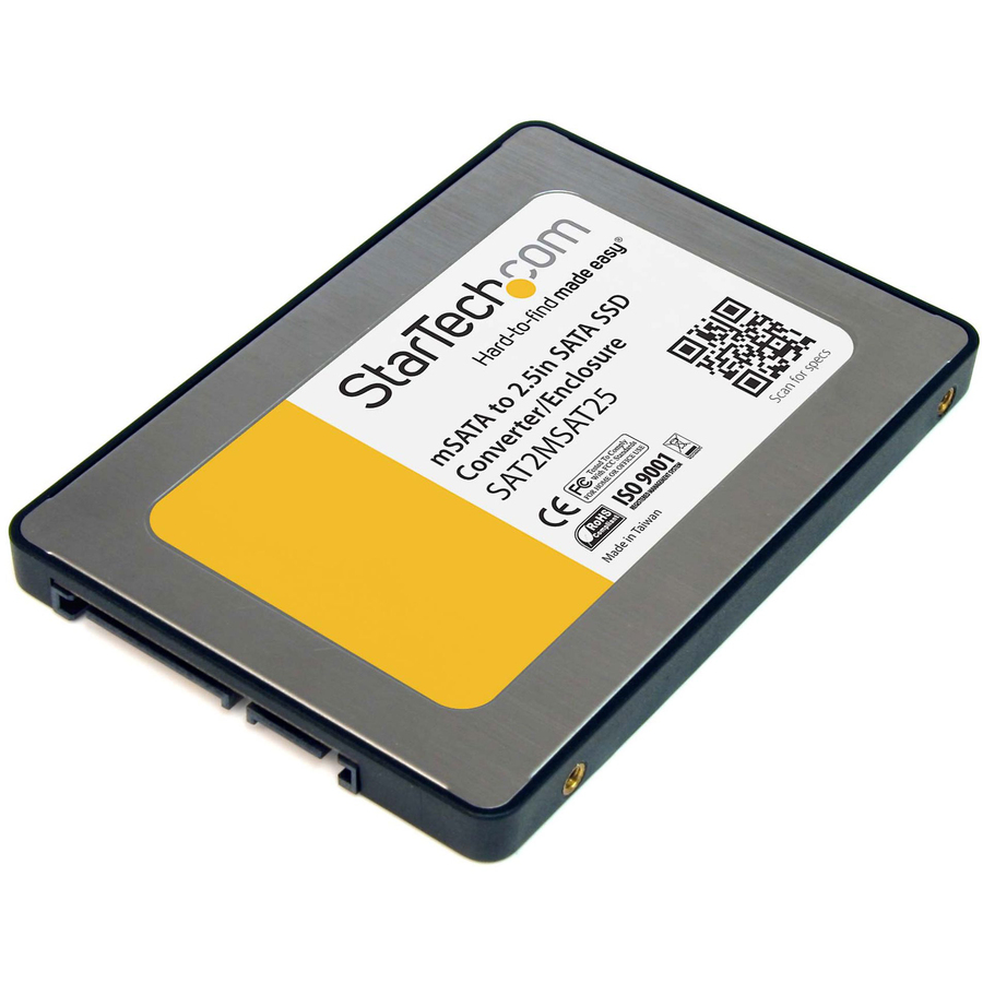 StarTech 2.5in SATA to Mini SATA SSD Adapter Enclosure, TAA