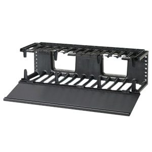 Panduit NetManager High Capacity Horizontal Cable Manager - Rack Cable Management Panel - 2U Rack Height x 19" Panel Width - 1 Pack