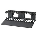 Panduit NetManager High Capacity Horizontal Cable Manager - Rack Cable Management Panel - 2U Rack Height x 19" Panel Width - 1 Pack