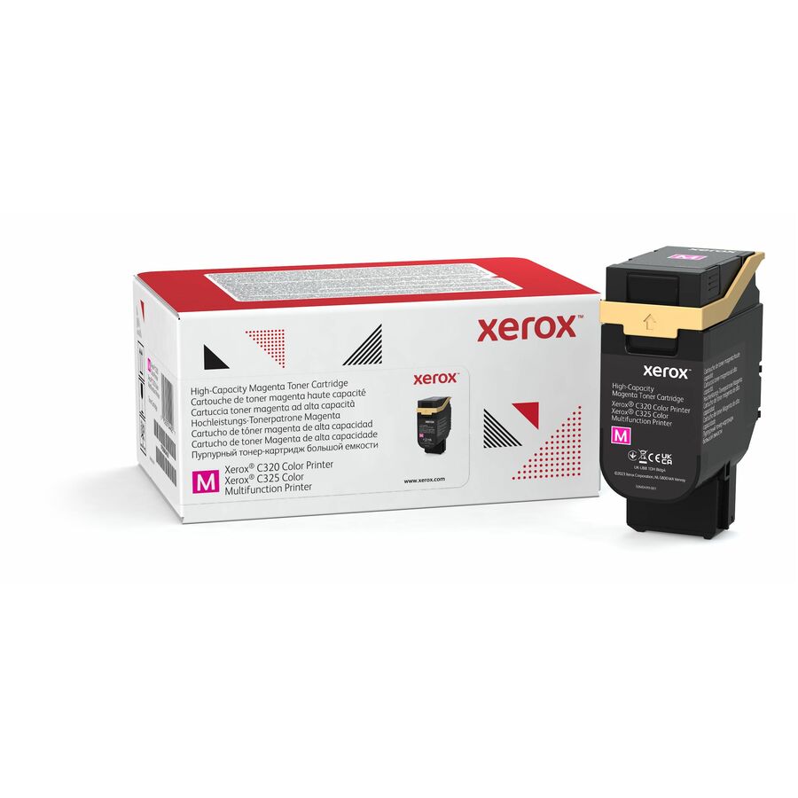 Xerox Genuine Xerox® C320 Color Printer, C325 Color Multifunction Printer Magenta High capacity Toner Cartridge (5500 Pages) - 006R04829