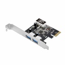 SIIG USB 3.0 2 Port (Ext) PCIe Host Card - UASP