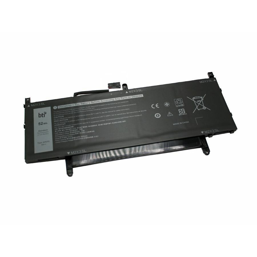 BTI N7HT0-BTI 7.6V 52WHR LI-ION BATTERY 08NFC7, 0HYMNG, 8NFC7, CN-08NFC7, CN-0HYMNG, HYMNG, N7HT0