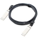 Accortec QSFP+ Network Cable - 1.64 ft Twinaxial Network Cable for Network Device - First End: 1 x QSFP+ Network - Second End: 1 x QSFP+ Network - 40 Gbit/s - 30 AWG