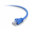 Belkin High Performance Cat. 6 UTP Network Patch Cable - RJ-45 Male - RJ-45 Male - 5.91" - Blue