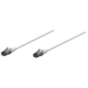Intellinet Network Solutions Cat6 UTP Network Patch Cable, 50 ft (15.0 m), White