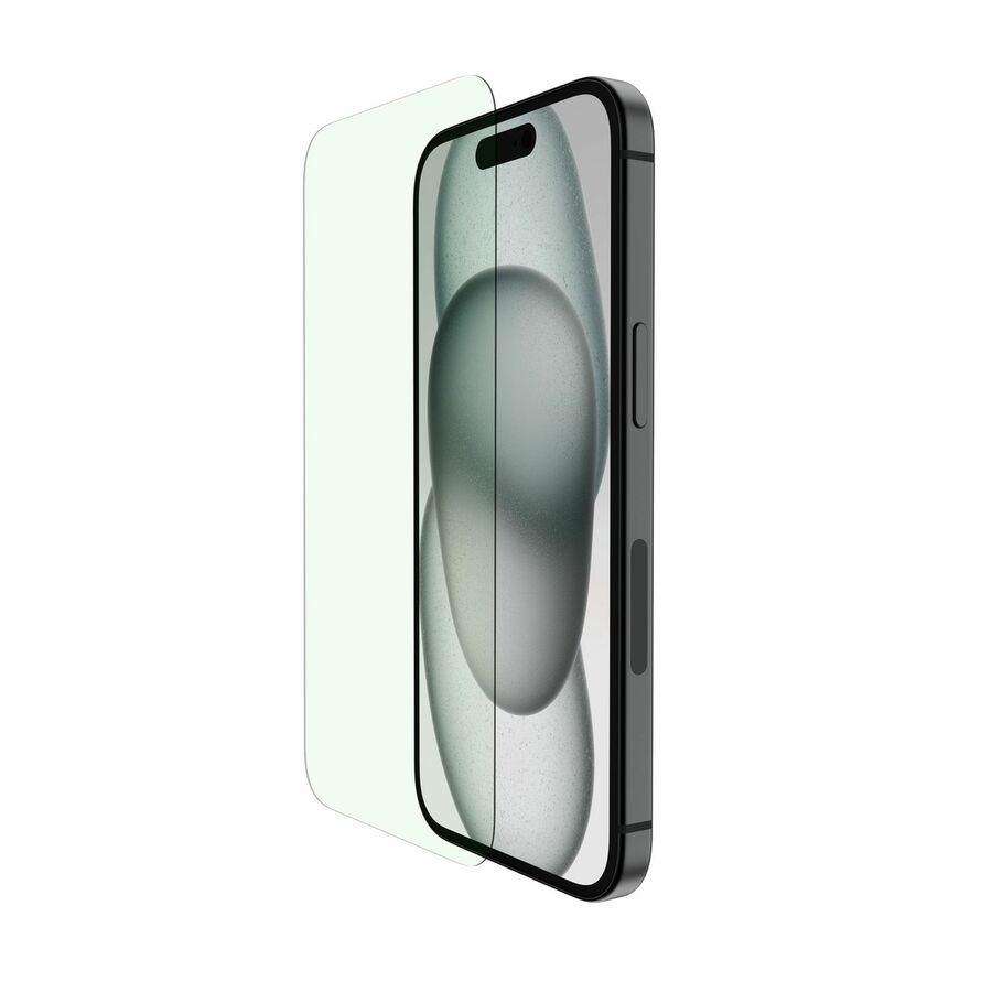 Belkin ScreenForce UltraGlass 2 Blue Light Filter Screen Protector for iPhone 15