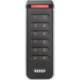 HID Signo 20k Card Reader/Keypad Access Device - Black, Silver Door, Indoor, Outdoor - Key Code, Proximity - 3.94" Operating Range - Bluetooth - Serial - Wiegand - 12 V DC