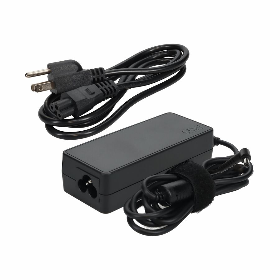 AddOn Lenovo 57Y6400 Compatible 65W 20V at 3.25A Black Slim Tip Laptop Power Adapter and Cable
