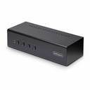 StarTech.com 4-Port Dual-Monitor DisplayPort KVM Switch, 4K 60Hz, 2x USB 5Gbps Ports, Hotkey/Push-Button Switching, TAA Compliant - KVM Switch features USB Emulation enabling fast switching of a keyboard/video/mouse between 4x DisplayPort/USB-A enabled desktops; Dual 4K 60Hz DP monitors; 2x USB 5Gbps Ports; 2x USB 2.0 Ports; Hotkeys or Push-Button Switching; TAA Compliant