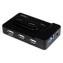 StarTech 6 Port USB 3.0 / USB 2.0 Combo Hub with 2A Charging Port - 2x USB 3.0 & 4x USB 2.0