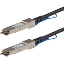StarTech 3m QSFP+ to QSFP+ Direct Attach Cable for Juniper QFX-QSFP-DAC-3M 40GbE QSFP+ Copper DAC 40Gbps Passive Twinax