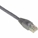 Unirise Cat.6 Patch Network Cable - 15 ft Category 6 Network Cable for Network Device - First End: 1 x RJ-45 Network - Male - Second End: 1 x RJ-45 Network - Male - Patch Cable - Gray