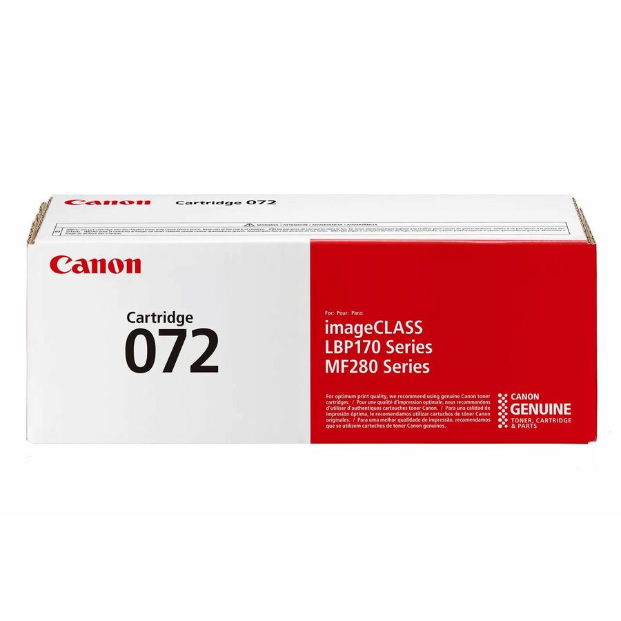 Canon 72 Original Laser Toner Cartridge - Box - Black - 1 Pack