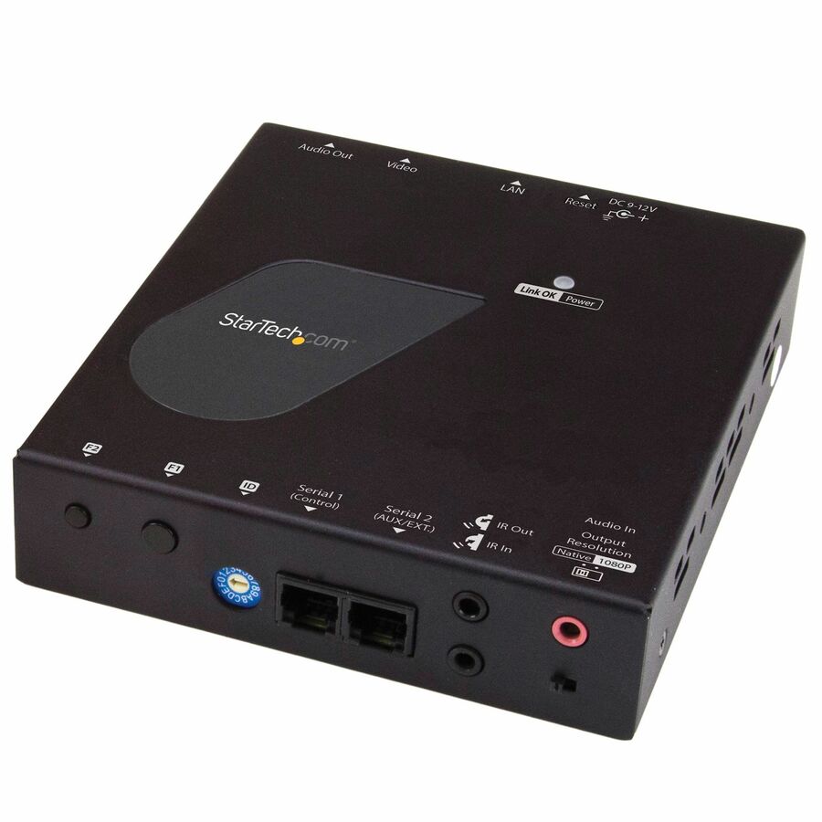 StarTech 4K HDMI over IP Receiver for ST12MHDLAN4K, IP Extender with Video Control App, Support for AVoIP Video Wall - TAA