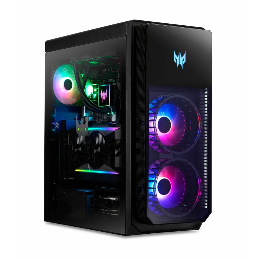 Acer Predator Orion 7000 PO7-650 PO7-650-UR11 Gaming Desktop Computer - Intel Core i7 13th Gen i7-13700KF - 32 GB - 2 TB HDD - 1 TB PCI Express SSD