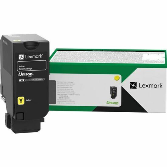 Lexmark Unison Original Laser Toner Cartridge - Yellow Pack - 12500 Pages