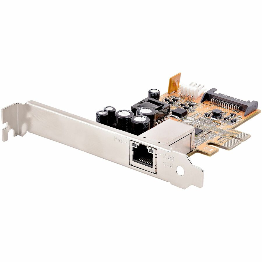 StarTech 1 Port 2.5Gbps PoE Network Card, PCIe Ethernet Adapter, 30W 802.3at PoE NIC for PC/Servers, RJ45/Network LAN, NBaseT, TAA