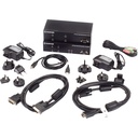 Black Box KVX Series KVM Extender Kit over CATx - DVI-D, USB 2.0, Serial, Audio, Local Video