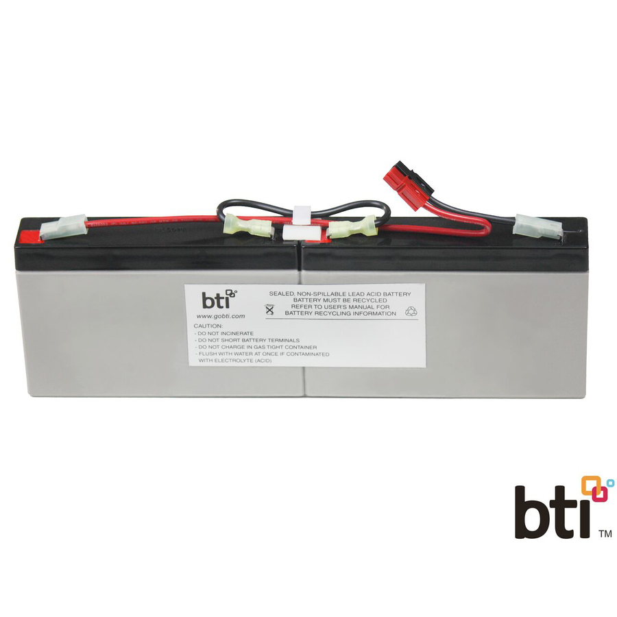 BTI RBC18-SLA18-BTI SEALED LEAD ACID BATTERY FOR APC - 2yr Warranty - PS250, PS250I, PS450, PS450I, SC250RM1U, SC250RMI1U, SC450R1X542, SC450RM1U, SC450RMI1U