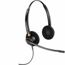 Poly EncorePro 520D with Quick Disconnect Binaural Digital Headset TAA - Stereo - Quick Disconnect, USB - Wired - Over-the-head, On-ear - Binaural - Supra-aural - 2.58 ft Cable - Noise Cancelling, Uni-directional Microphone - Noise Canceling - Black - TAA Compliant