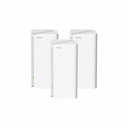 Tenda nova MX15 Pro Wi-Fi 6 IEEE 802.11 a/b/g/n/ac/ax Ethernet Wireless Router - Dual Band - 2.40 GHz ISM Band - 5 GHz UNII Band - 6 x Antenna(6 x Internal) - 672.25 MB/s Wireless Speed - 2 x Network Port - 1 x Broadband Port - Gigabit Ethernet