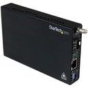 StarTech.com Gigabit Ethernet Fiber Media Converter with Open SFP Slot - Convert and extend a Gigabit Ethernet connection over fiber using the Gigabit SFP of your choice - Fiber to Ethernet Converter with Open SFP Slot - Gigabit Ethernet Media Converter - Fiber Optic Media Converter - Fiber Optic to Ethernet Converter
