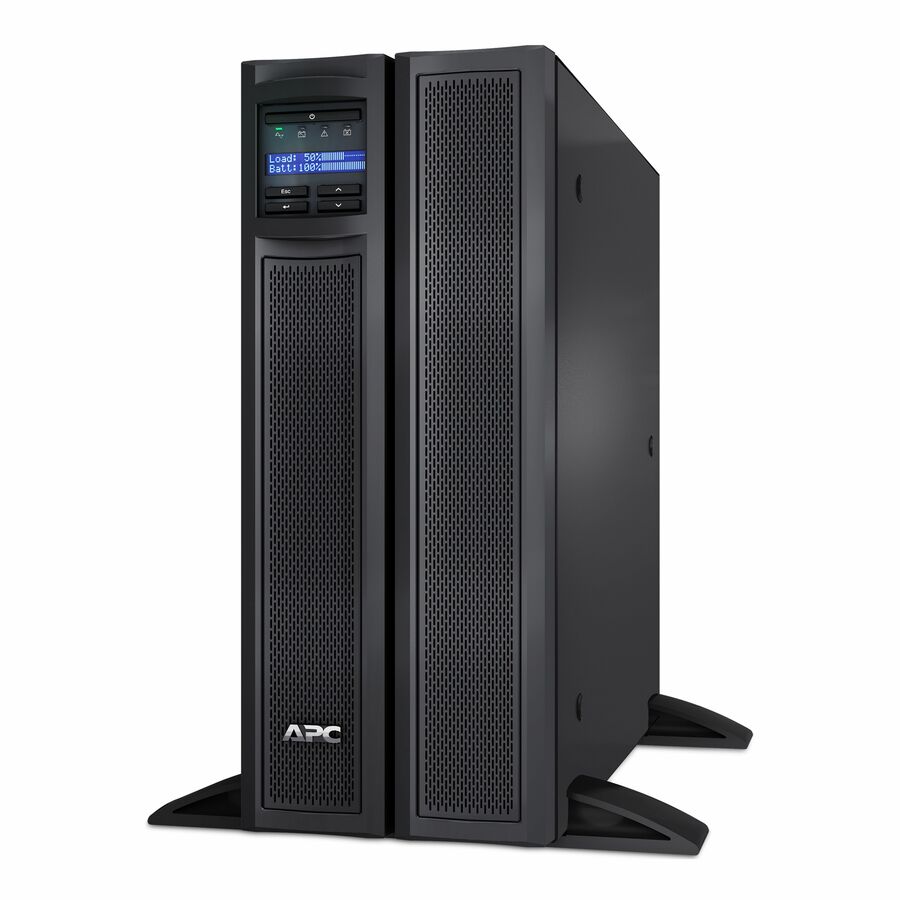 APC Smart-UPS X, Line Interactive, 3kVA, Rack/tower convertible 4U, 100V-127V, 6x 5-15R+3x 5-20R+1x L5-30R NEMA,SmartSlot,Extended runtime,Short depth