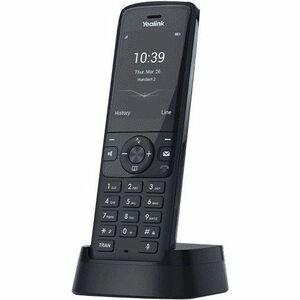 Yealink W78H Handset - Cordless - DECT - 100 Phone Book/Directory Memory - Headset Port - 21 Hour Battery Talk Time - Space Gray