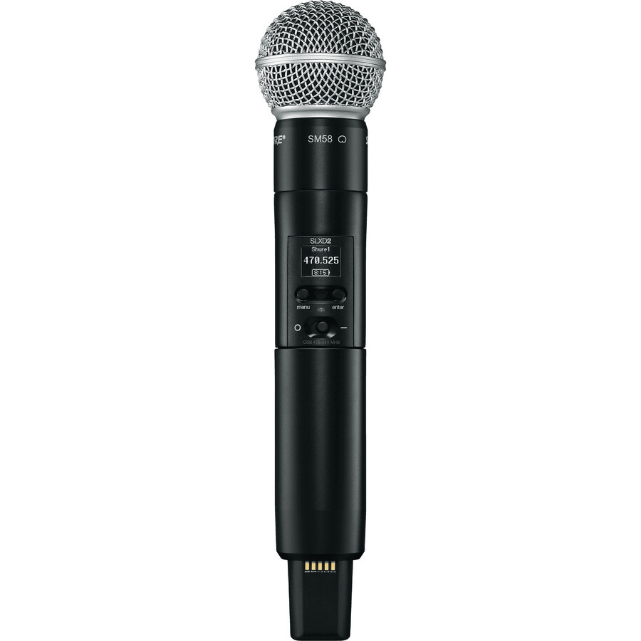 Shure Wireless Microphone System Transmitter - 514 MHz to 558 MHz Operating Frequency - 20 Hz to 20 kHz Frequency Response - 328.08 ft Operating Range