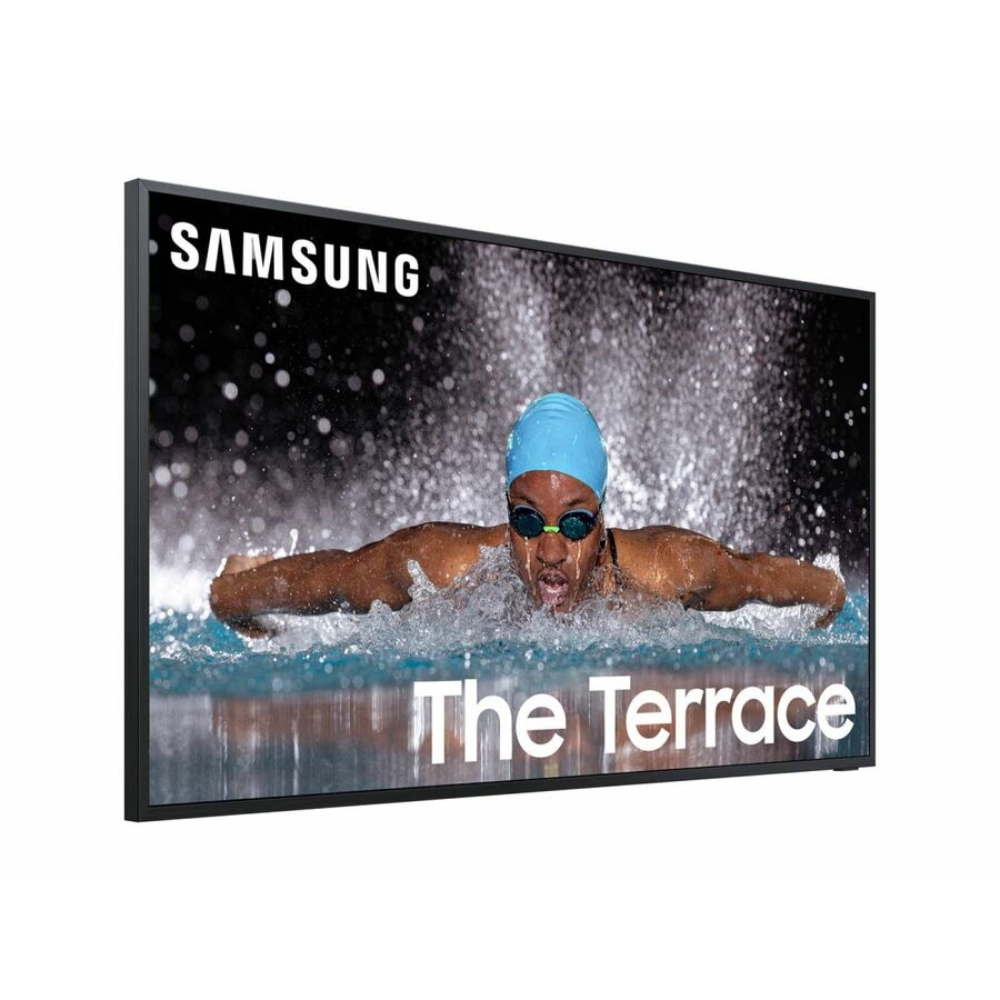 Samsung The Terrace LS QN85LST7CAF 84.5" Smart LED-LCD TV - 4K UHDTV - High Dynamic Range (HDR) - Titan Black