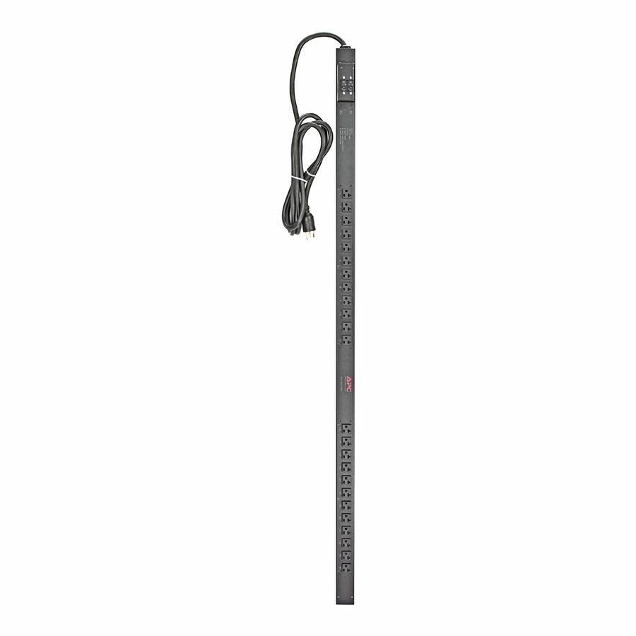 Rack PDU, Basic, Zero U, 30A, 120V, (24) 5-20 - Basic - NEMA L5-30P - 24 x NEMA 5-20R - 100 V, 120 V - 2880 W - 10 ft Cord Length - 0U - Vertical - Rack-mountable