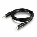 C2G 12ft 3.5mm Stereo Audio Cable - AUX Cable - M/M