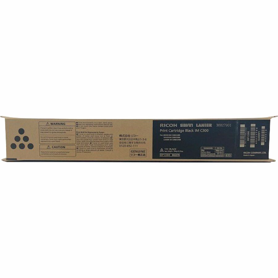 Ricoh Original Laser Toner Cartridge - Black - 1 Each - 17000 Pages