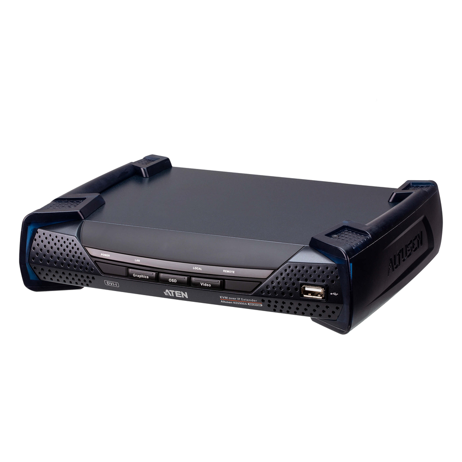 ATEN DVI-I Single Display KVM over IP Receiver