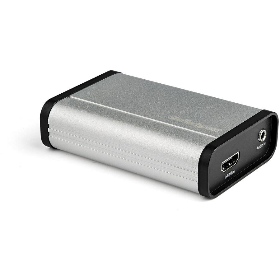 StarTech HDMI to USB C Video Capture Device UVC 1080p 60fps, External USB 3.0 HDMI Audio/Video Capture/Live Streaming/Recorder, TAA