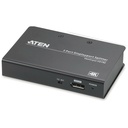 ATEN 2-Port 4K DisplayPort Splitter-TAA Compliant