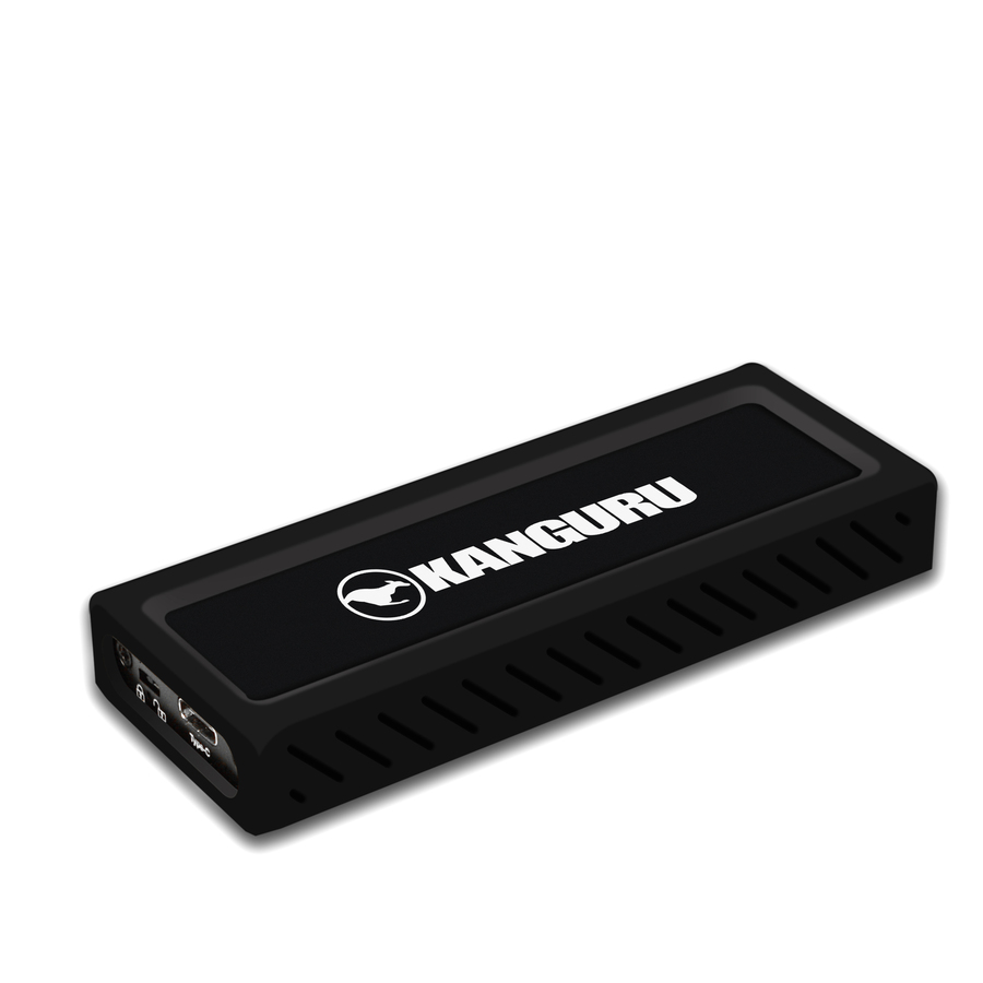 Kanguru UltraLock USB-C M.2 NVMe SSD, SuperSpeed+ USB 3.1 Gen 2, 1T