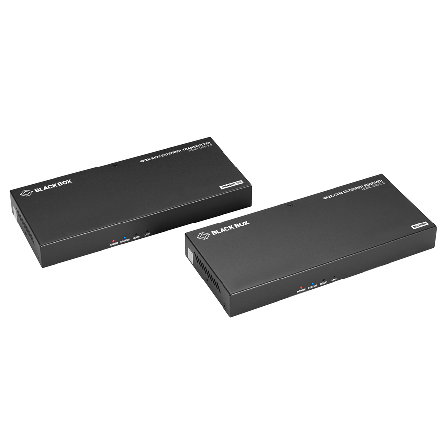 Black Box KVM Extender - 4K@60Hz, HDMI 1.4, USB 2.0, CAT5e/6/6A