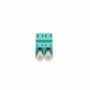 AddOn LC Female to LC Female MMF OM3 Duplex Fiber Optic Adapter