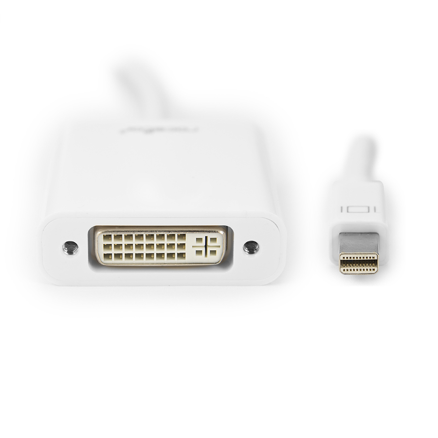 Rocstor Mini DisplayPort to DVI Adapter - Cable Length: 5.9"