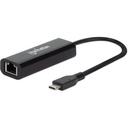 USB-C to 2.5GBASE-T Gigabit (10/100/1000 Mbps & 2.5 Gbps) RJ45 Network Adapter, Multi-Gigabit Ethernet, Black, Three Year Warranty, Equivalent to US2GC30
