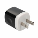 AddOn Wall Charger 1X 2USB-A 2.0 5v 1.5A, Black