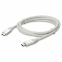 AddOn 3ft (1m) USB C 3.1 Male to Male Thunderbolt-compatible Sync and Charge White Cable - 3 ft Thunderbolt/USB-C Data Transfer Cable for MacBook, Notebook, PC, Smartphone, Tablet, External Hard Drive - First End: 1 x USB 3.1 Type C - Male - Second End: 1 x Thunderbolt - Male - White - 1.0