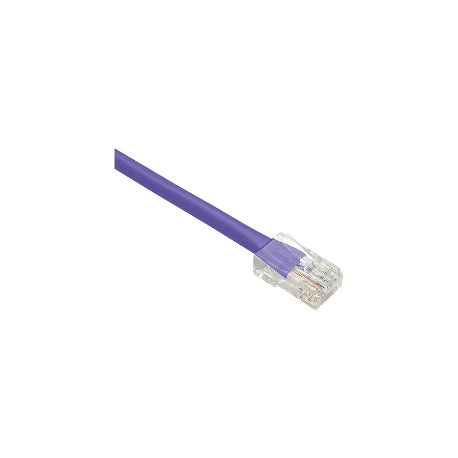 Unirise Cat.5e Patch UTP Network Cable - 5 ft Category 5e Network Cable for Network Device - First End: 1 x RJ-45 Network - Male - Second End: 1 x RJ-45 Network - Male - Patch Cable - Purple