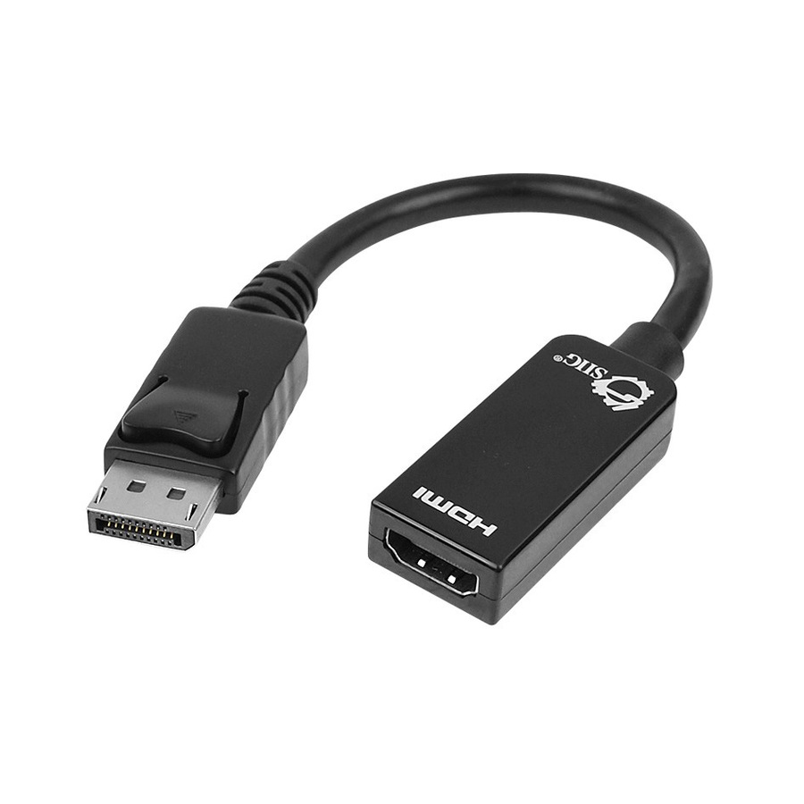 SIIG DisplayPort to HDMI Adapter