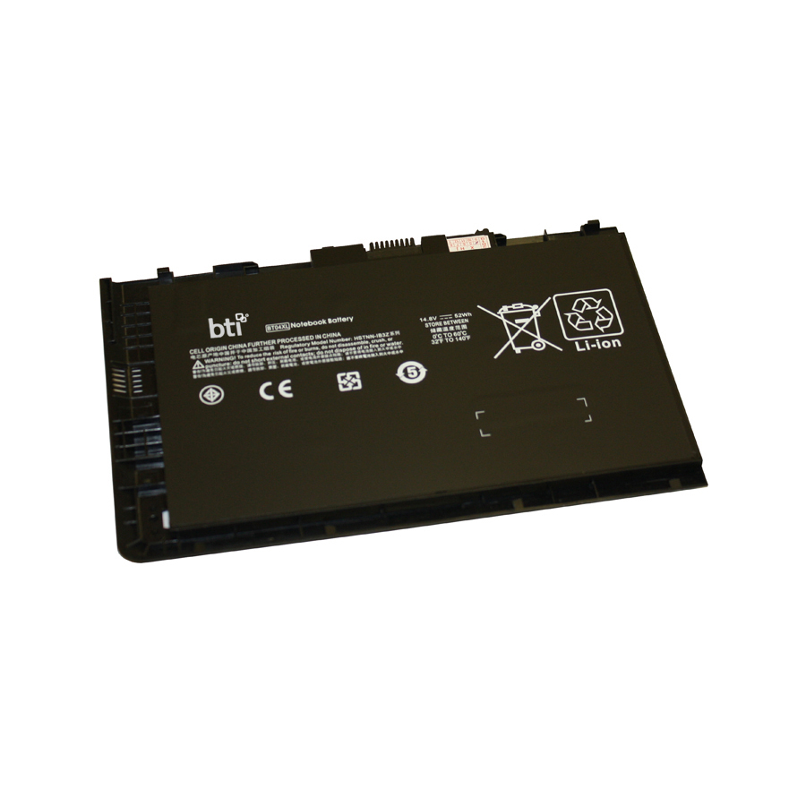 BTI BT04-BTI 14.8V 52WHR LI-ION BATTERY 687945-001, H4Q47AA, BT04, H4Q47UT, BT04052XL-PL, BT04XL ELITEBOOK FOLIO 9400M, ELITEBOOK FOLIO 9470M, ELITEBOOK FOLIO 9480, ELITEBOOK FOLIO 9480M, FOLIO 9470M, FOLIO 9480M