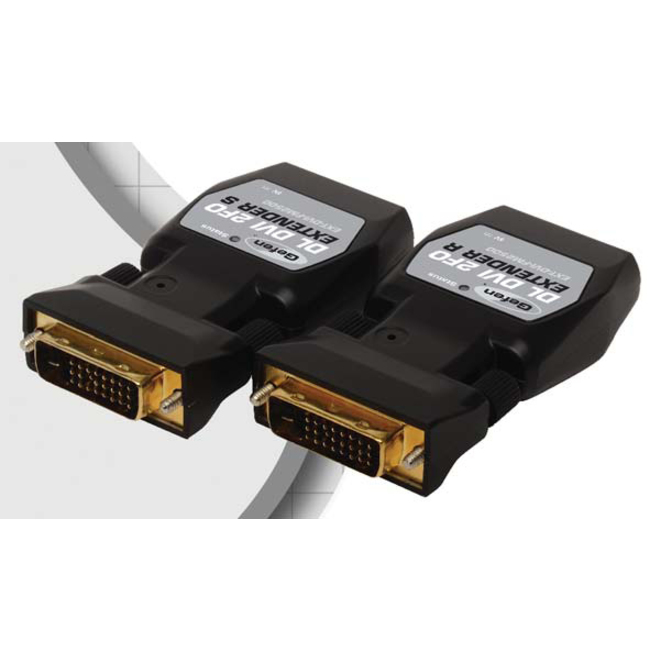 Gefen Dual Link DVI (Dongle Modules) - 1 Input Device - 1 Output Device - 3300 ft Range - 1 x DVI In - 1 x DVI Out - 2 x SC Ports - WQXGA - 3840 x 2400 - Optical Fiber
