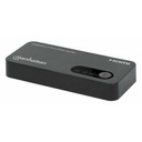 4K@60Hz 2-Port HDMI Splitter Splits One HDMI Input to Two HDMI Outputs (1x2), 18G, Micro-USB input for power, EDID Switch for Downscaling to 1080p, Black, 3 year warranty