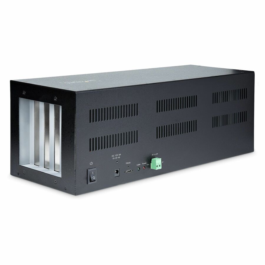 StarTech 4-Slot PCIe Expansion Chassis, External PCIe Slots for PC, PCIe 2.0 w/10Gbps Throughput, PCI Express Expansion Box, TAA