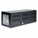 StarTech.com 4-Slot PCIe Expansion Chassis, External PCIe Slots for PC, PCIe 2.0 w/10Gbps Throughput, PCI Express Expansion Box/Adapter - 4-Slot PCIe Expansion Chassis | External PCIe Slots for Desktop/Server | Host Card PCI-e 2.0 x2, 10Gbps, included 6ft (1.8m) USB-C locking cable | For USB, Ethernet/fiber, or Serial/I-O cards | SECC steel enclosure withstands temps up to 140°F